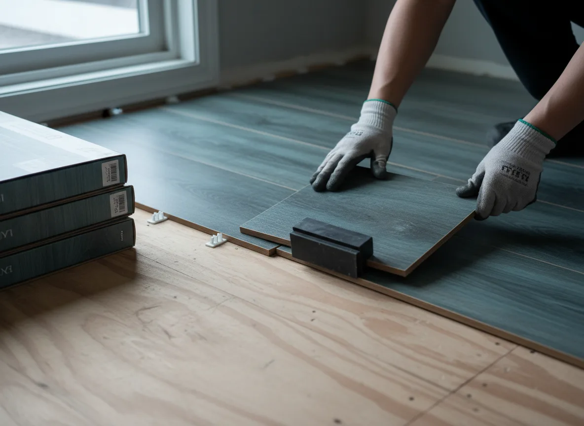 Luxury Vinyl Plank Installation company in Model, CO